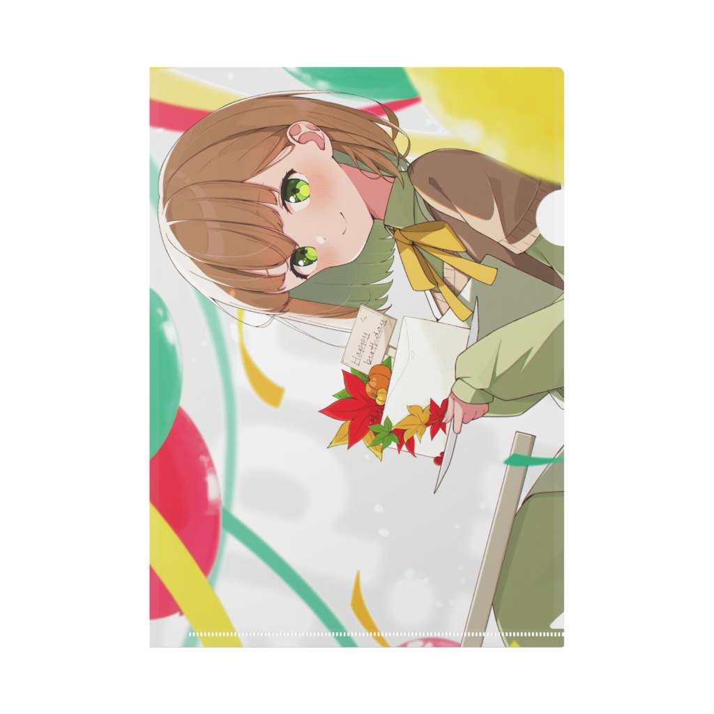 【クリアファイル】籠石紫楓 生誕祭2024