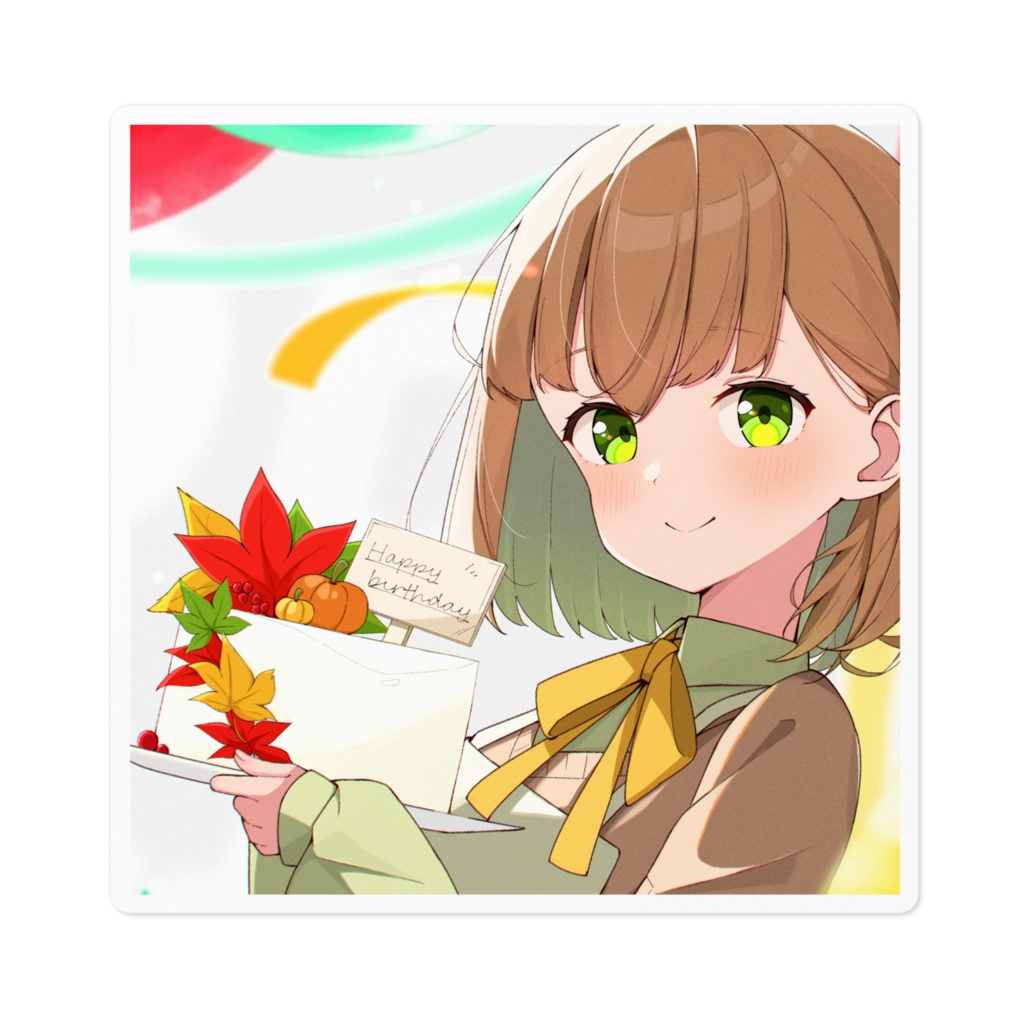 【ステッカー】籠石紫楓 生誕祭2024ver