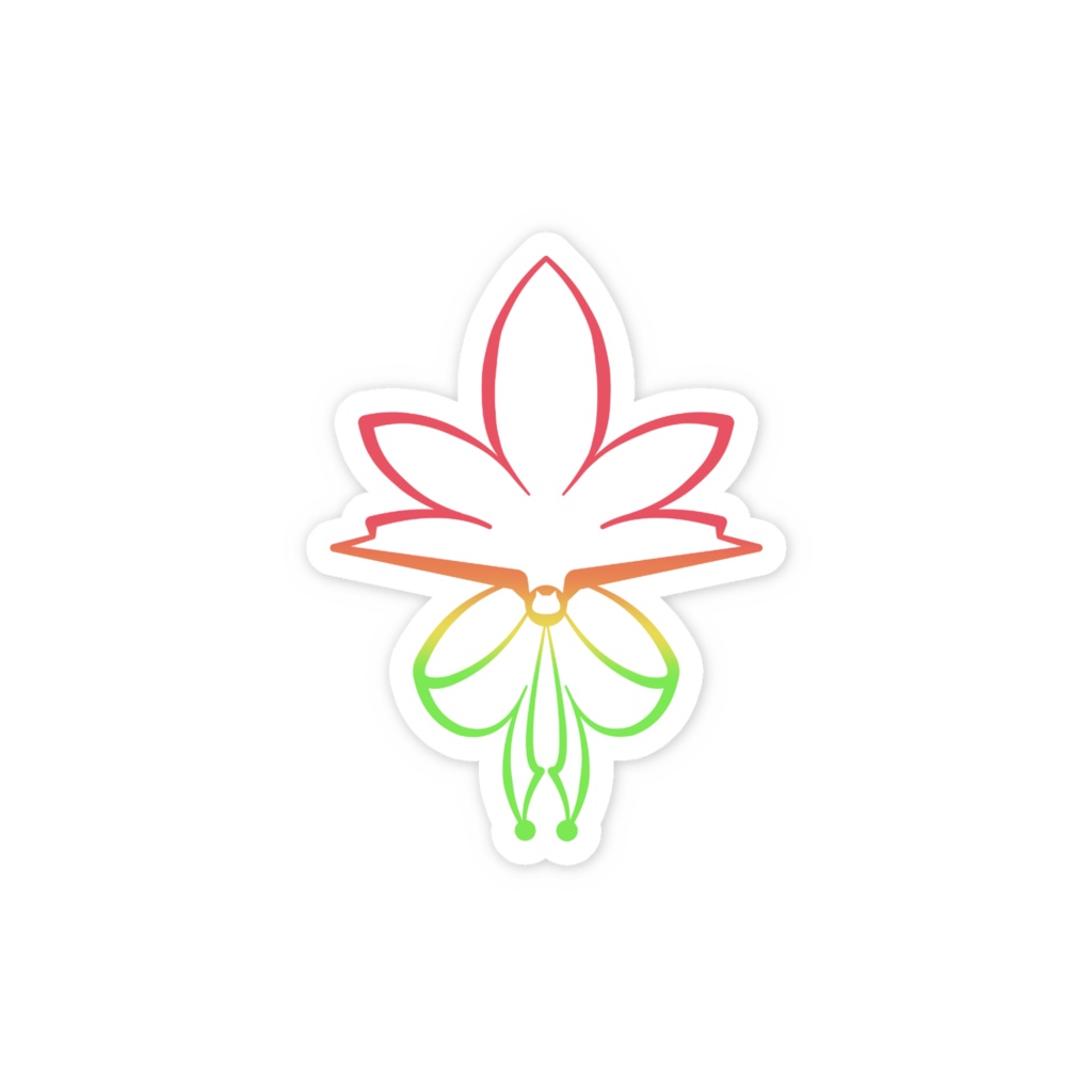 【スマホステッカー】籠石紫楓 シンボルマーク