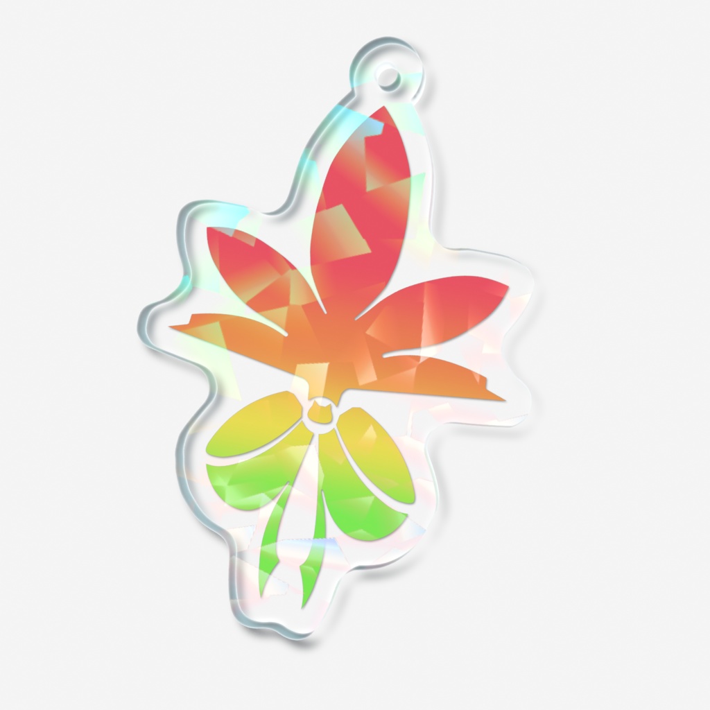 【アクリルキーホルダー】籠石紫楓 シンボルマーク