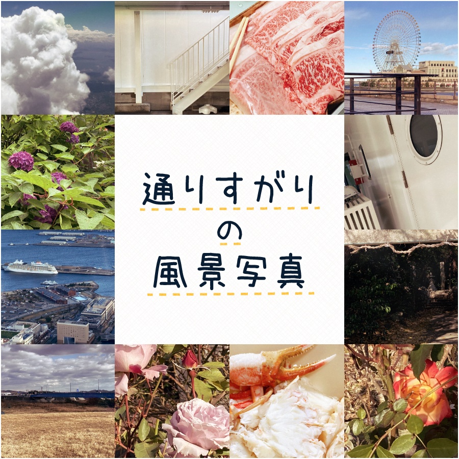 【背景素材】通りすがり風景写真〈無料配布〉