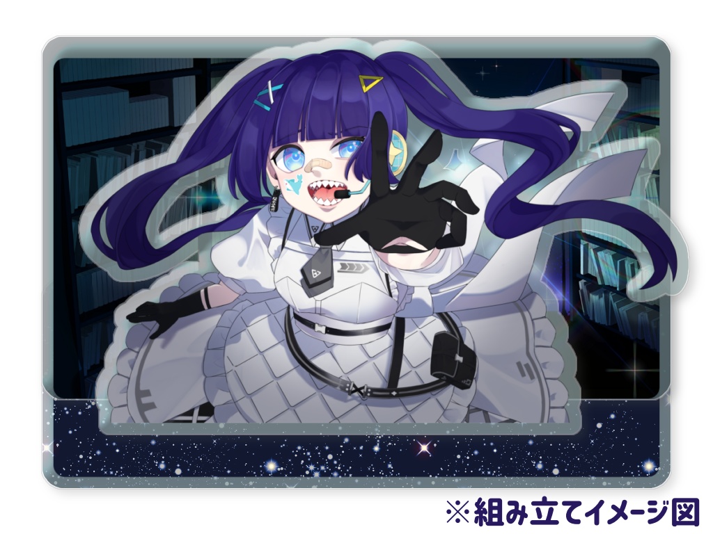 【鮫氷かぷり】全3種コンプセット / 歌ってみたサムネアクリルジオラマ