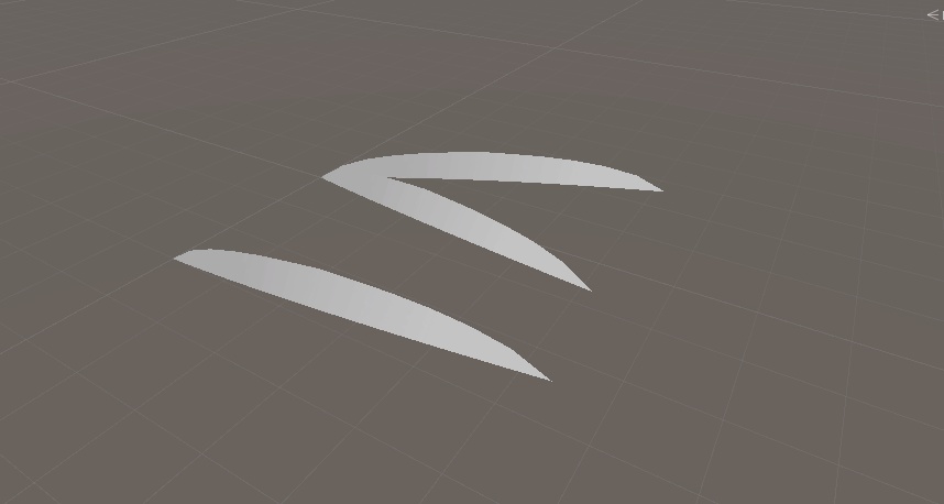 【VRC想定】シンプルアホ毛 3Dモデル