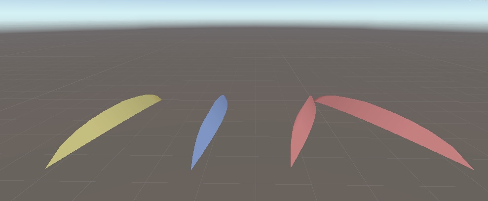 【VRC想定】シンプルアホ毛 3Dモデル