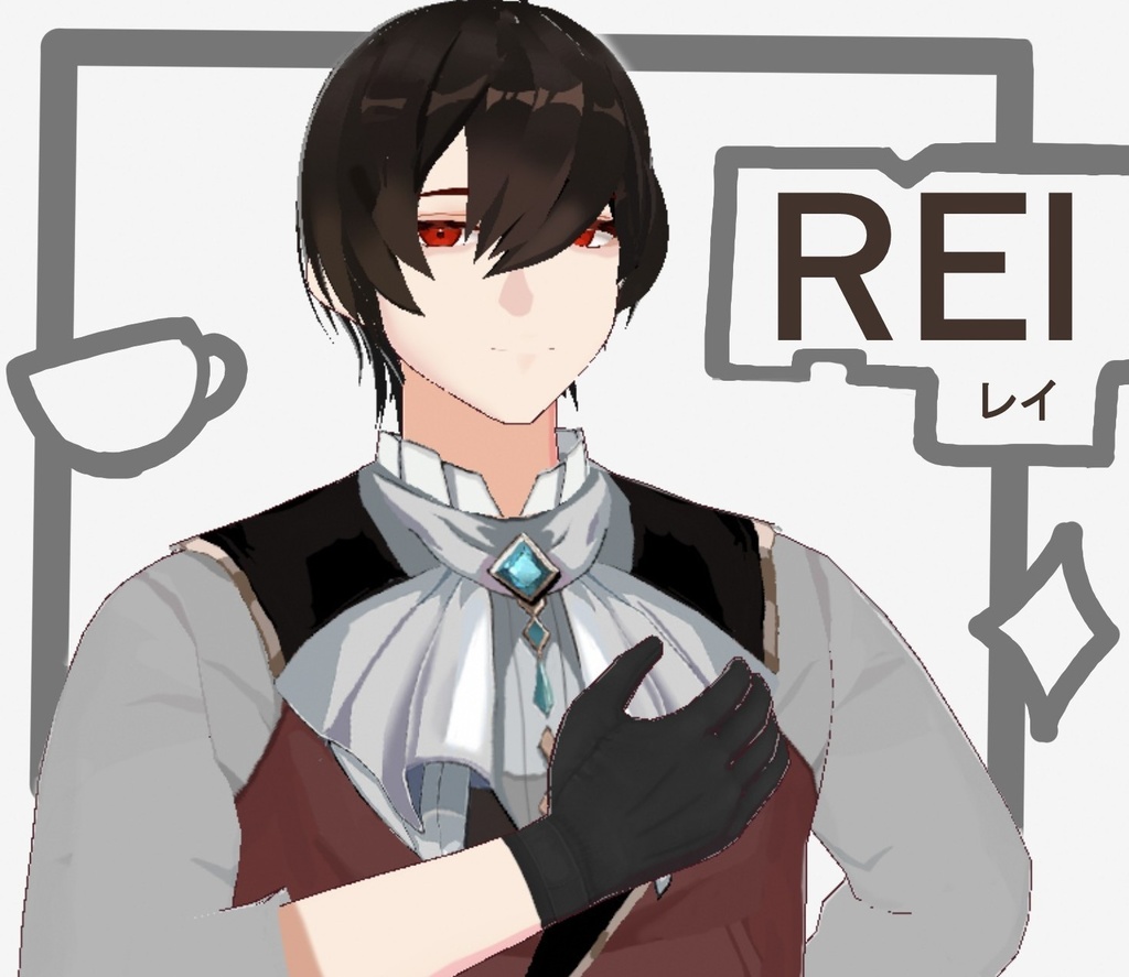 【無料・free】【VRC】【Vroid製モデル】レイくん