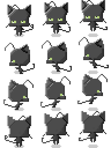 ツクセカ用アバター(パリ月再配布版)