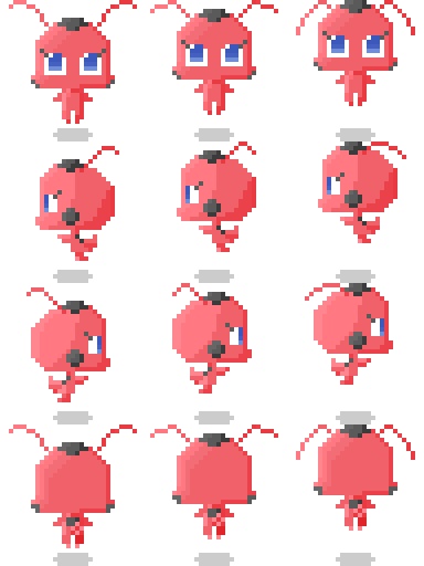 ツクセカ用アバター(パリ月再配布版)