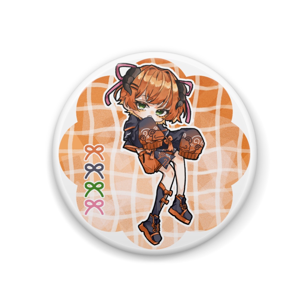 デフォルメ缶バッジ