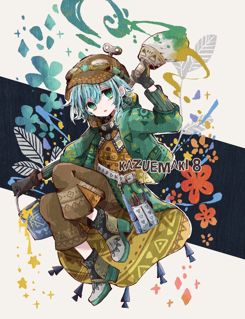 ★新刊★イラスト本【KAZUEMAKI 8】