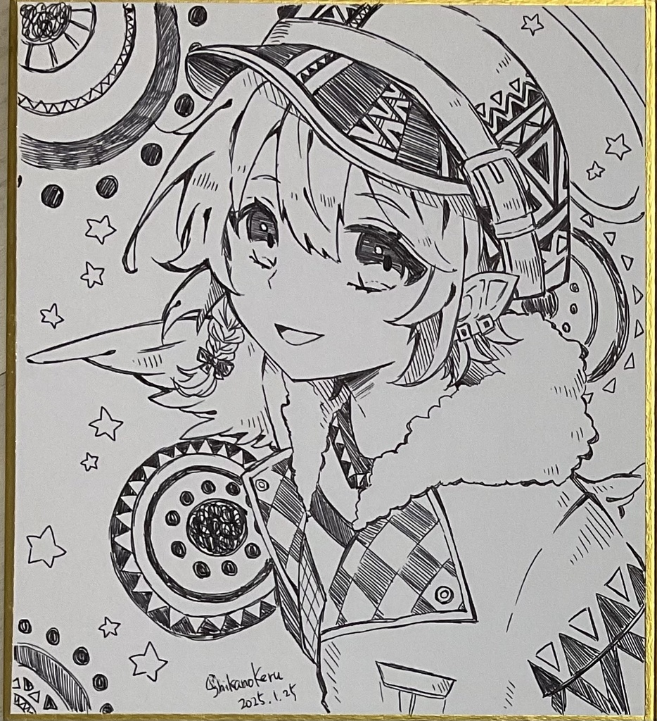 ミニ色紙①