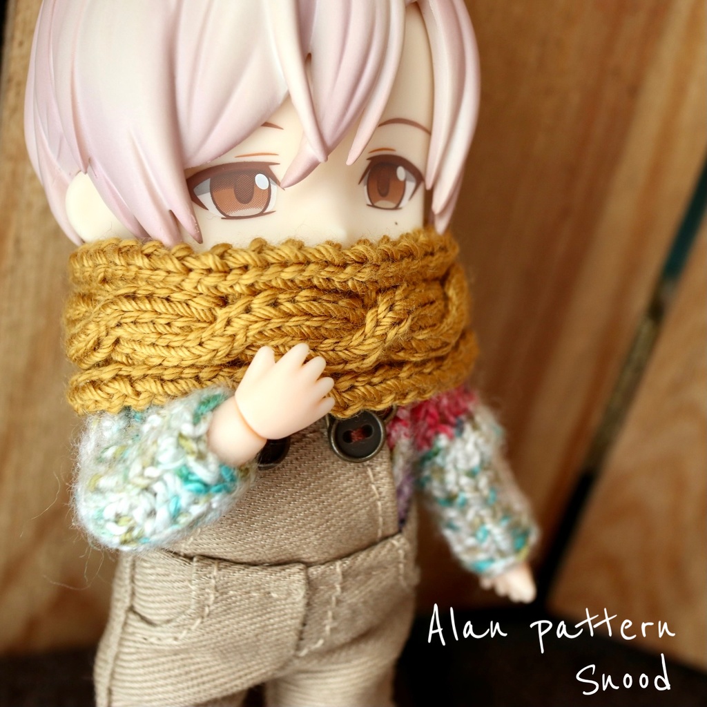 スヌード アラン模様(ねんどろいど)11色