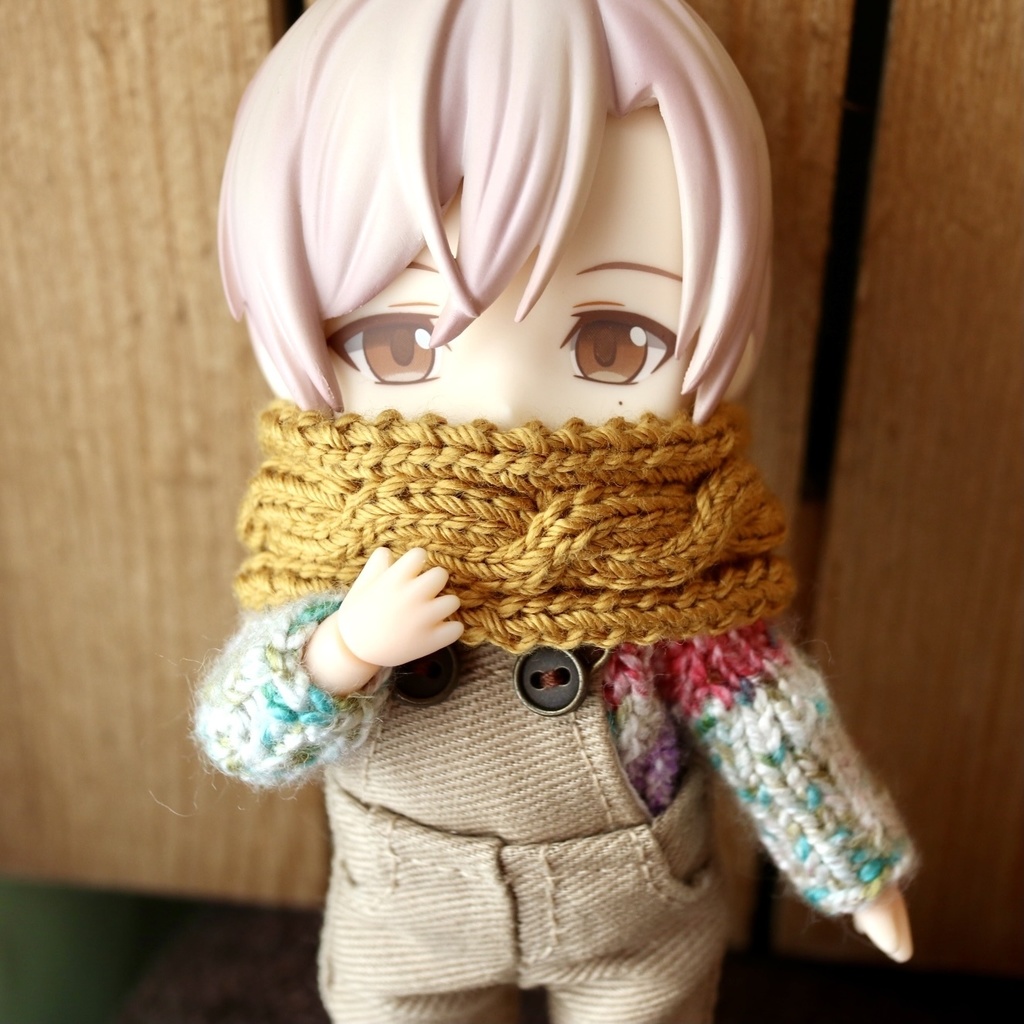 スヌード アラン模様(ねんどろいど)11色