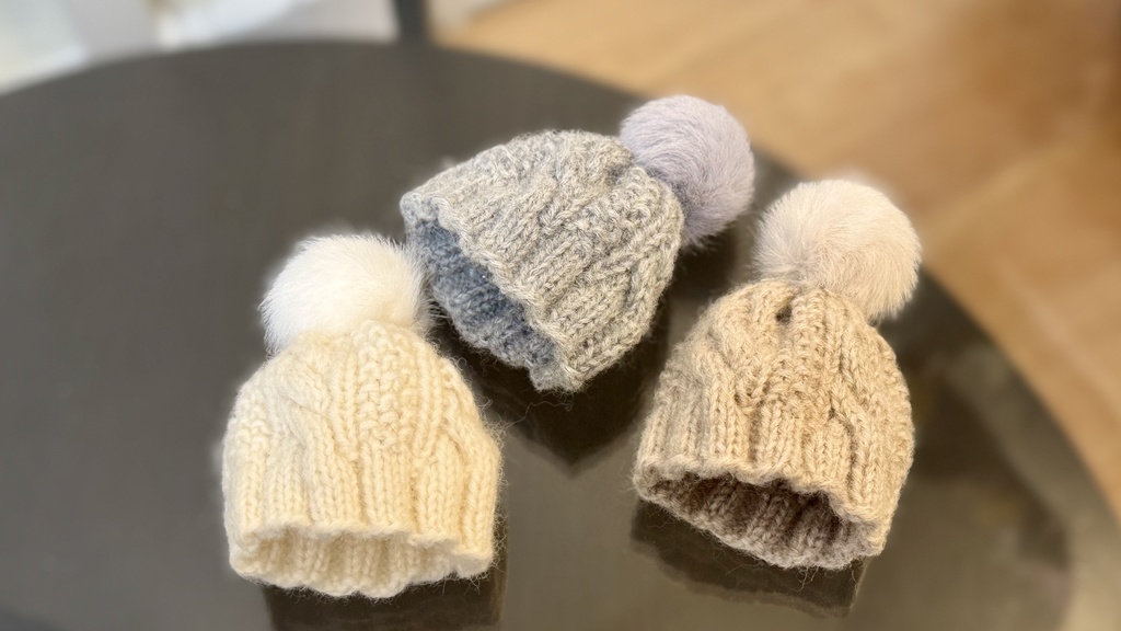 ニット帽 アラン模様(ねんどろいど )