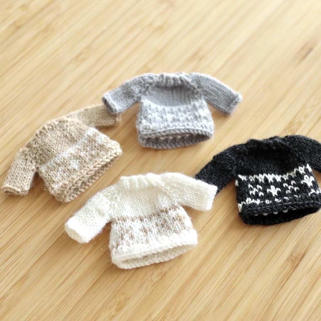 セーター 模様編み(ねんどろいどどーる)