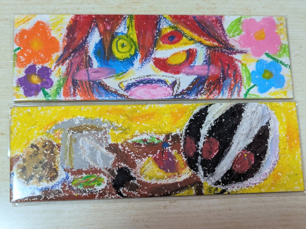 クレヨン画