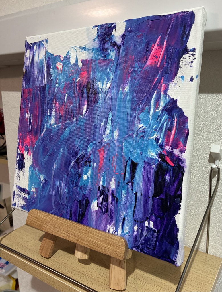 【アクリル原画】髪の毛