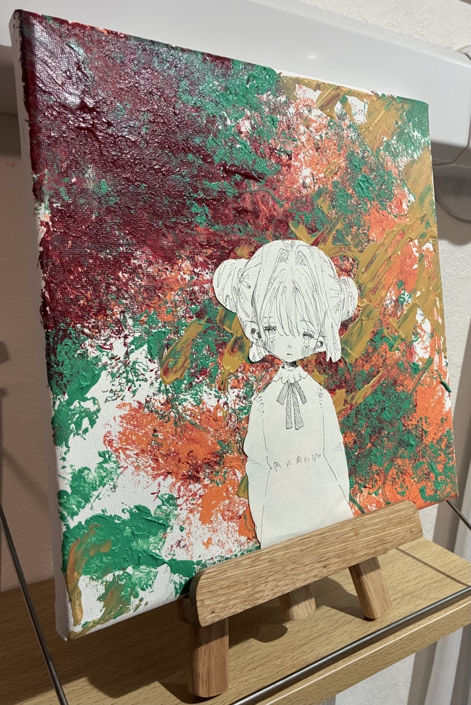 【アクリル原画】待ち合わせ