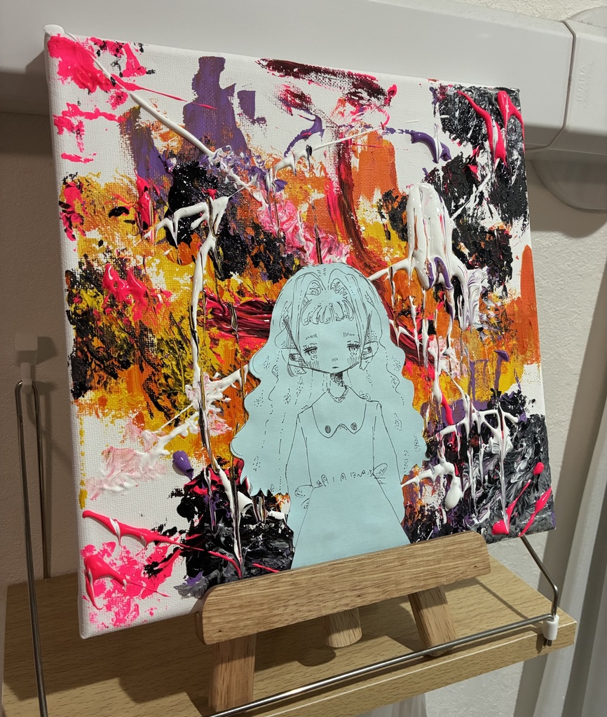 【アクリル原画】愛して.com