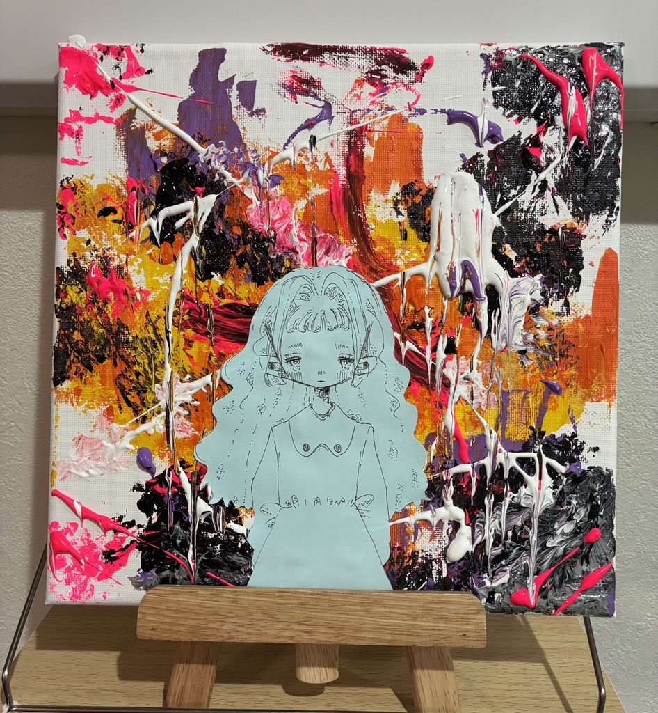 【アクリル原画】愛して.com