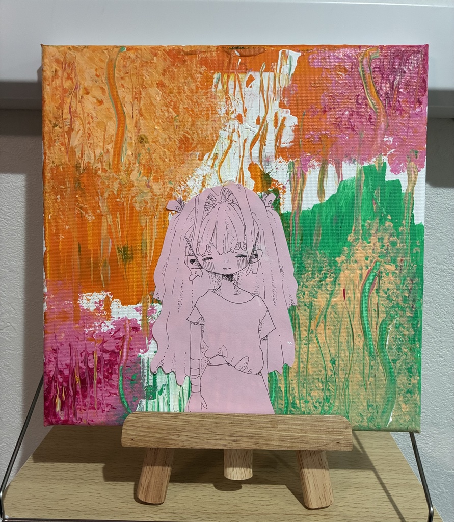 【アクリル原画】咲く、という病