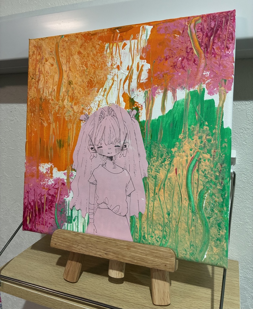 【アクリル原画】咲く、という病