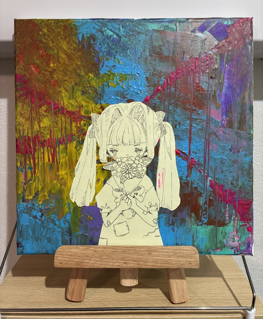 【アクリル原画】拒む