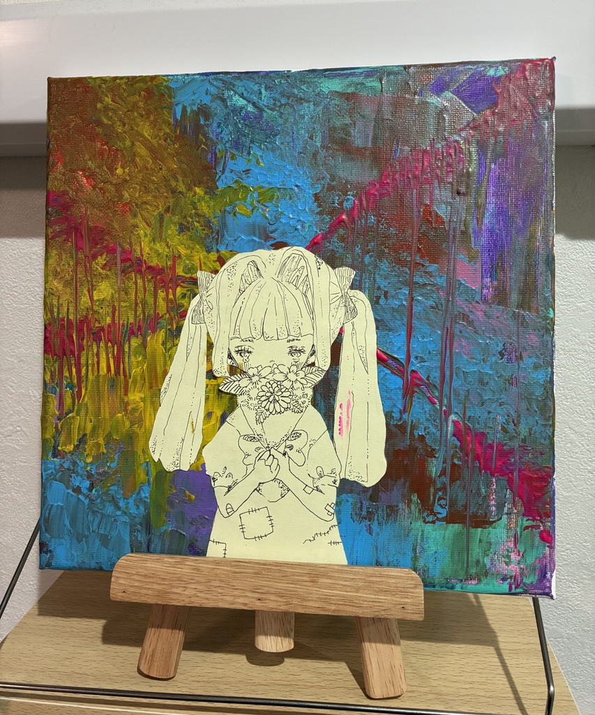 【アクリル原画】拒む