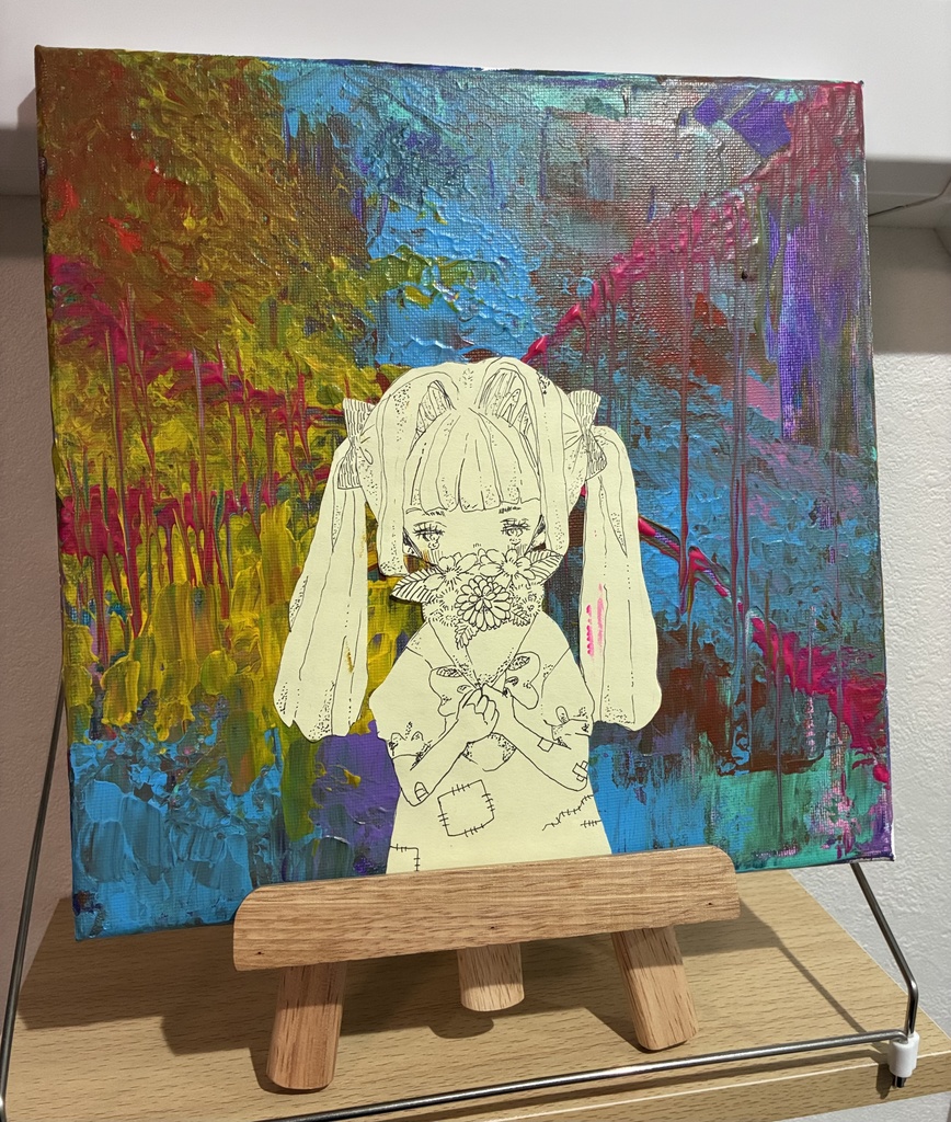 【アクリル原画】拒む