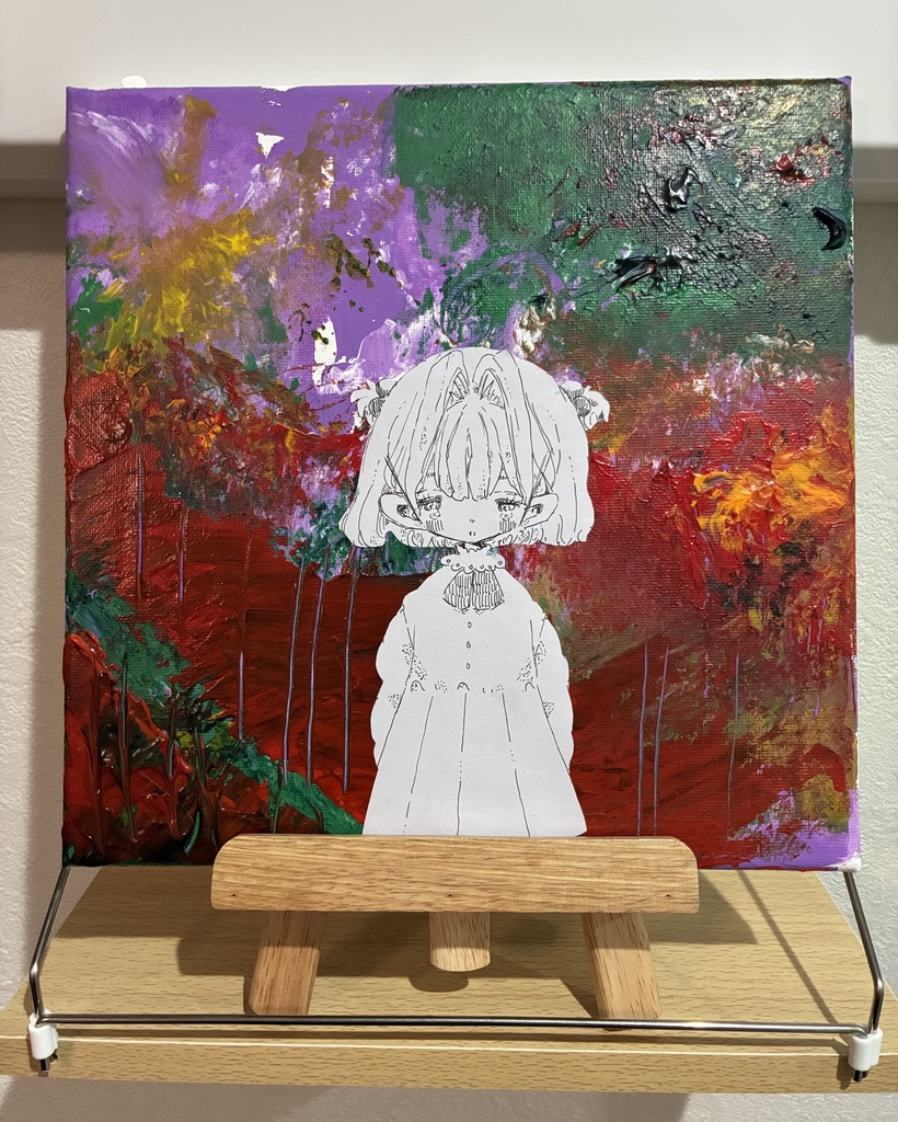 【アクリル原画】満ち欠け