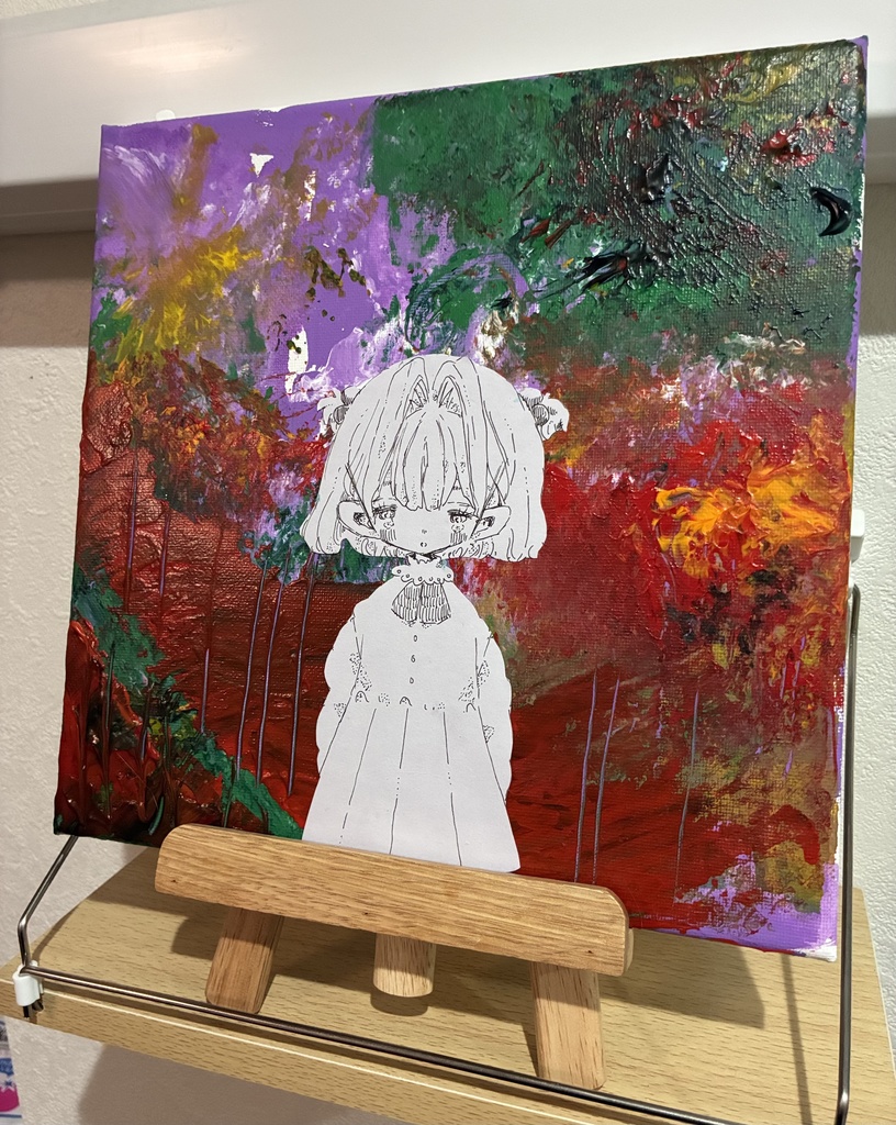 【アクリル原画】満ち欠け