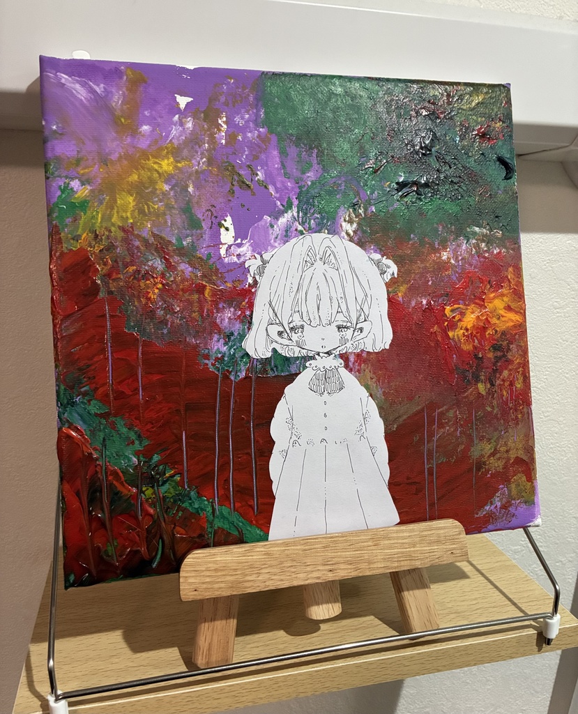 【アクリル原画】満ち欠け