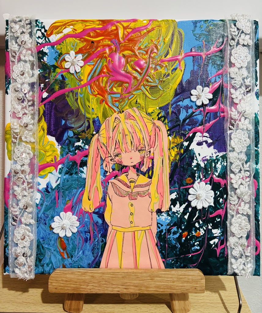 【抽象画×イラスト原画】マドンナ