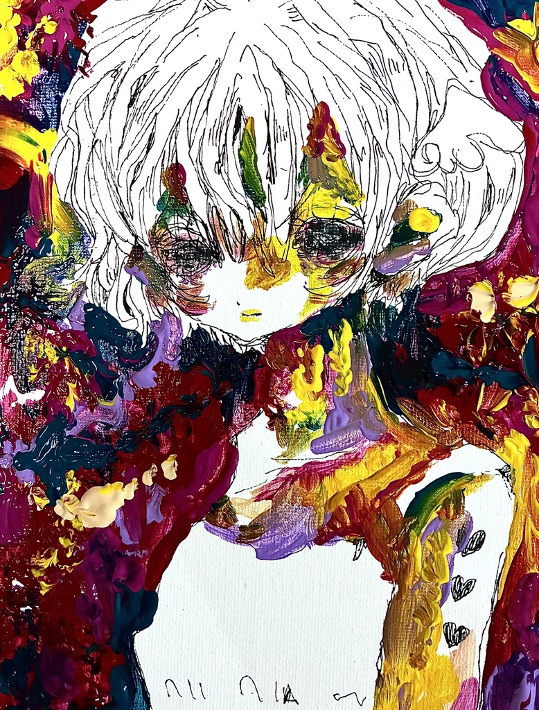 【アクリル原画】鉄壁