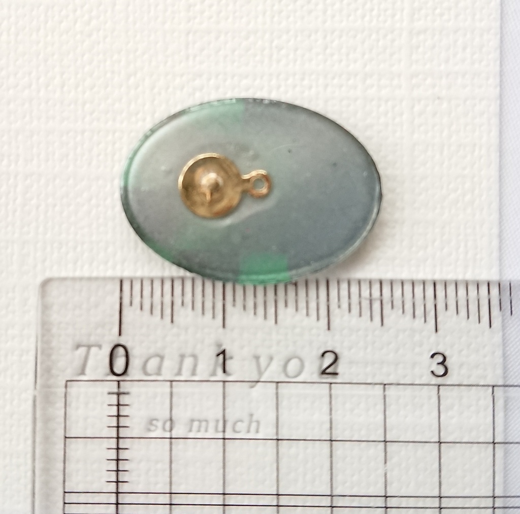 鬼滅の刃竈門炭治郎イメージピアス(長丸)