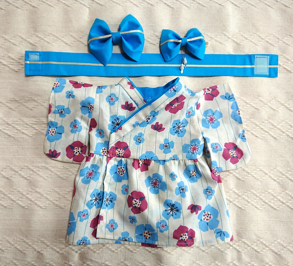 シェリーメイSサイズ浴衣(ブルー)