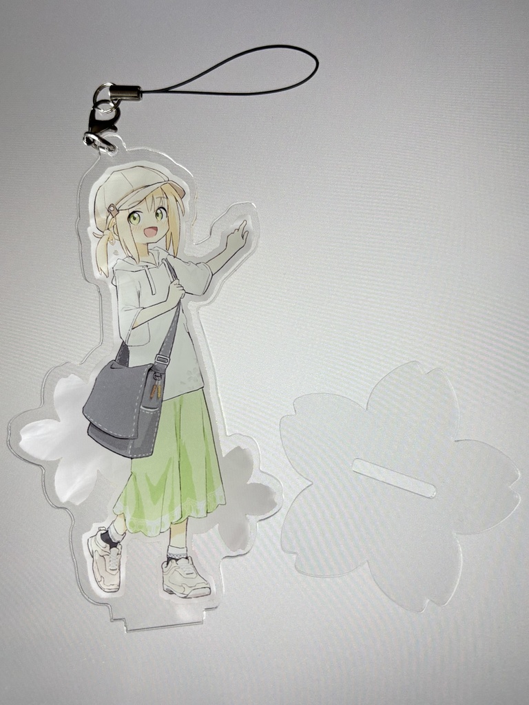 【10cm】ゆうちゃんのアクリルスタンドキーホルダー(2025春)