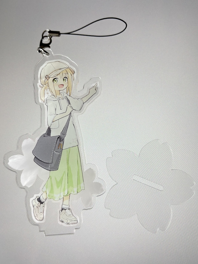 【7.5cm】ゆうちゃんのアクリルスタンドキーホルダー(2025春)