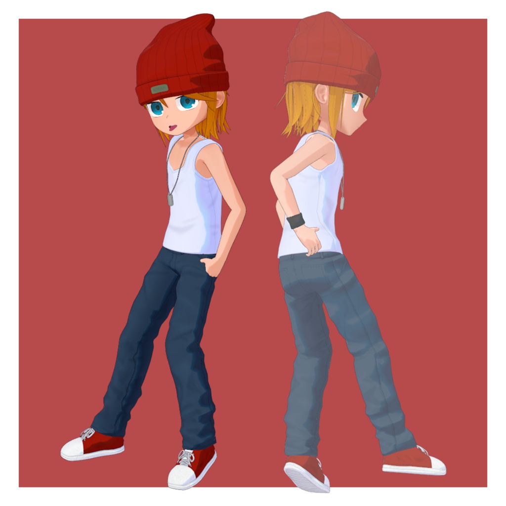 【オリジナル3Dモデル】Noran