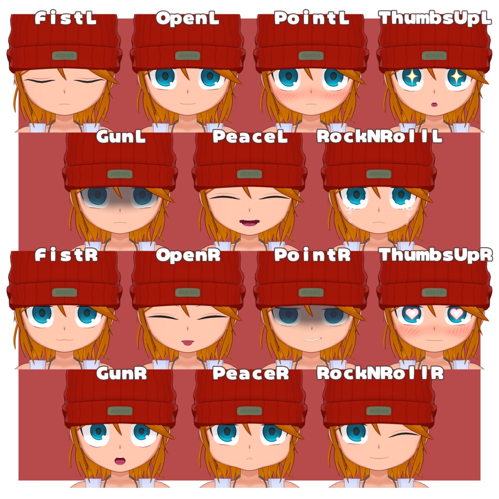 【オリジナル3Dモデル】Noran