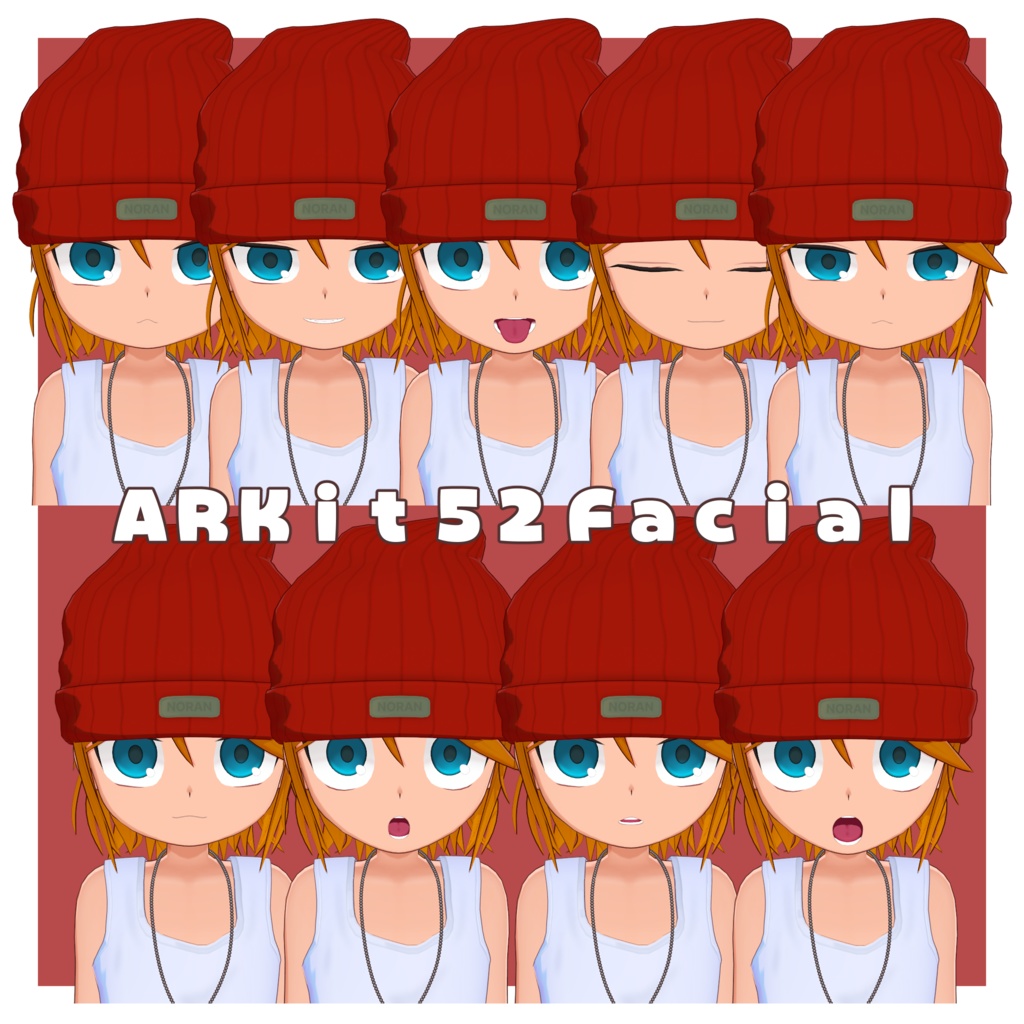 【オリジナル3Dモデル】Noran