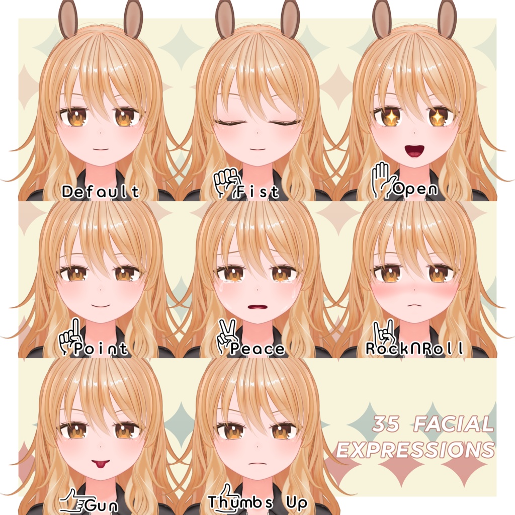 オリジナル3Dモデル「Iruri」