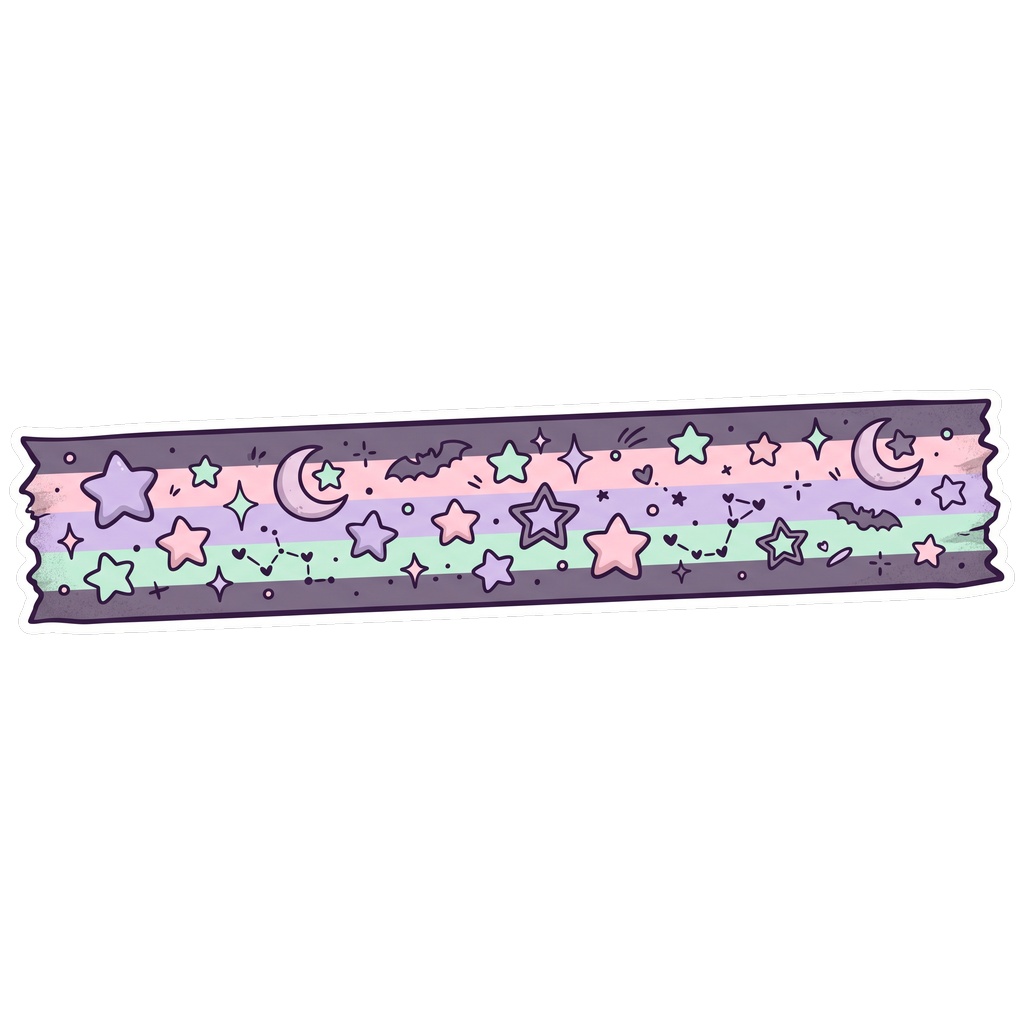 🦇 Cozy Bat Tea Time Digital Stickers | 11 Kawaii Pastel Goth PNGs for GoodNotes & iPad Planners | Creepy Cute Journaling