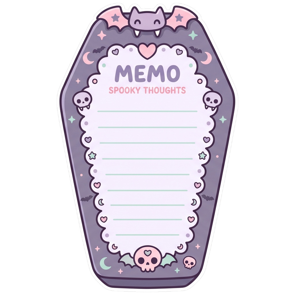 🦇 Cozy Bat Tea Time Digital Stickers | 11 Kawaii Pastel Goth PNGs for GoodNotes & iPad Planners | Creepy Cute Journaling