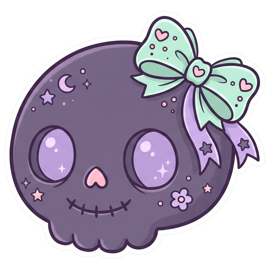 🦇 Cozy Bat Tea Time Digital Stickers | 11 Kawaii Pastel Goth PNGs for GoodNotes & iPad Planners | Creepy Cute Journaling