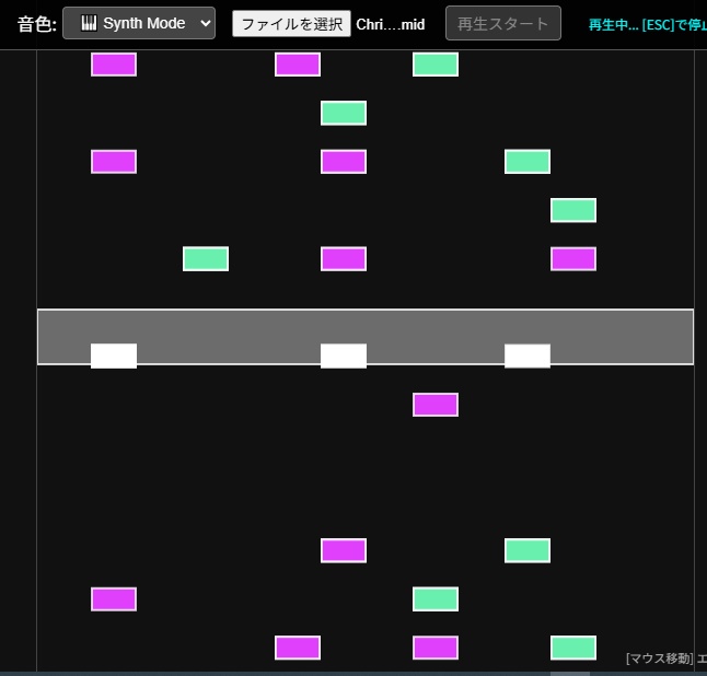MIDI曲を楽に弾ける「Easy Midi Player」