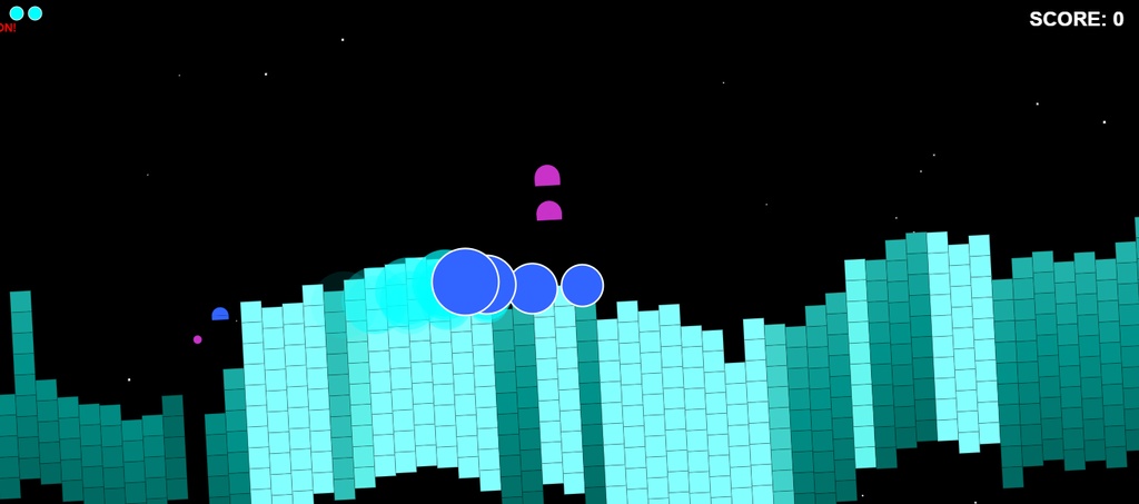 Wavファイルで横スクロールシューティングを作る「Wave Ground」