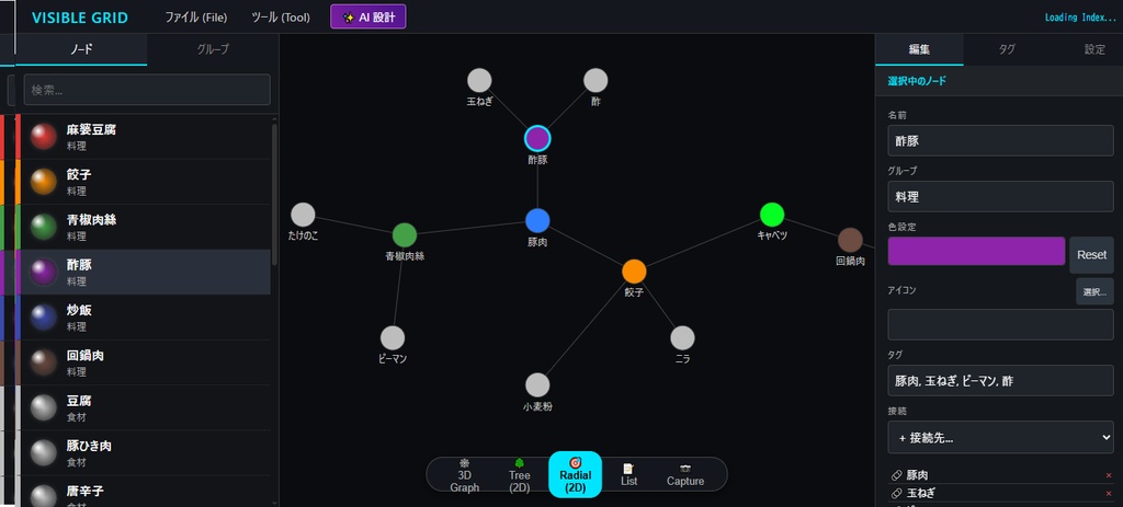 Todoの検索・可視化ツール「Visible Grid」