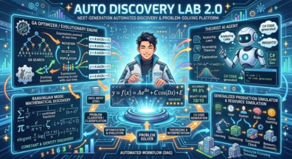 数式を見つけ出す「AutoDiscoveryLab」