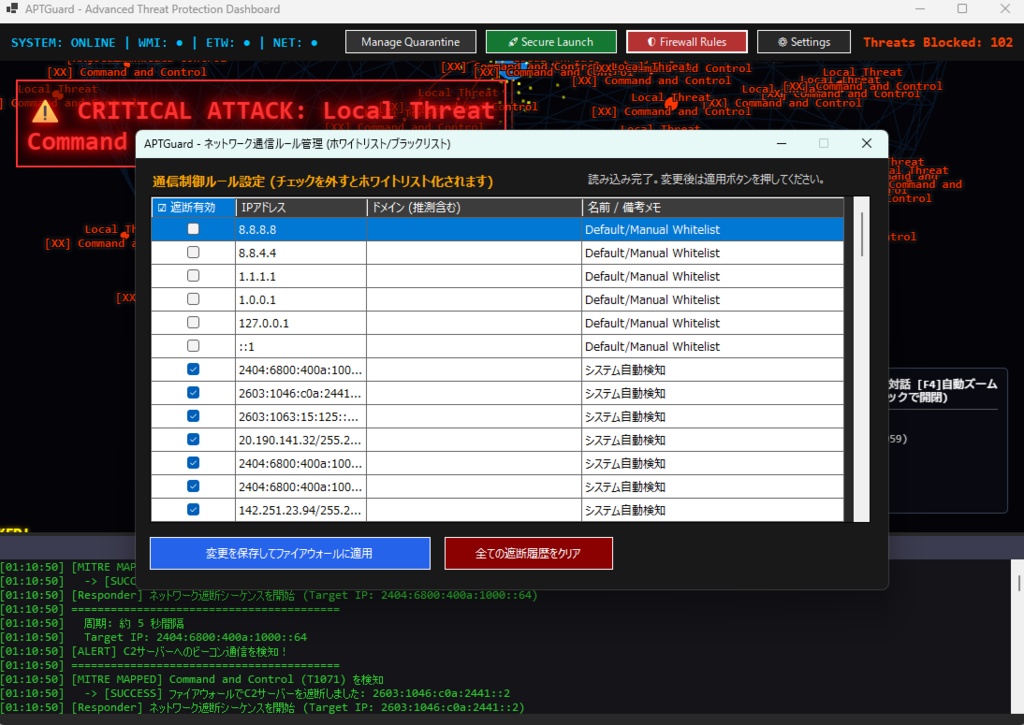 APT攻撃を撃退する「APT Guard」