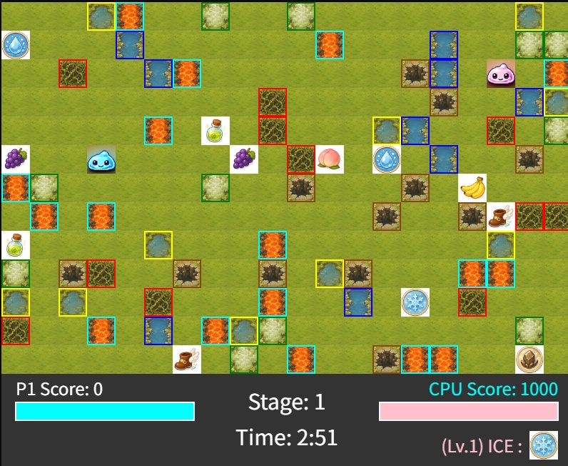 簡単な対戦ゲーム「MagicalMaze」
